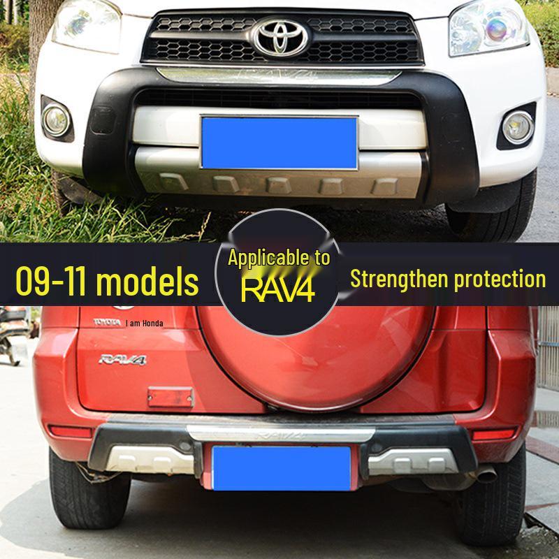 Compatible Front & Rear Bumper Guard Kit for 2009-2013 Toyota RAV4