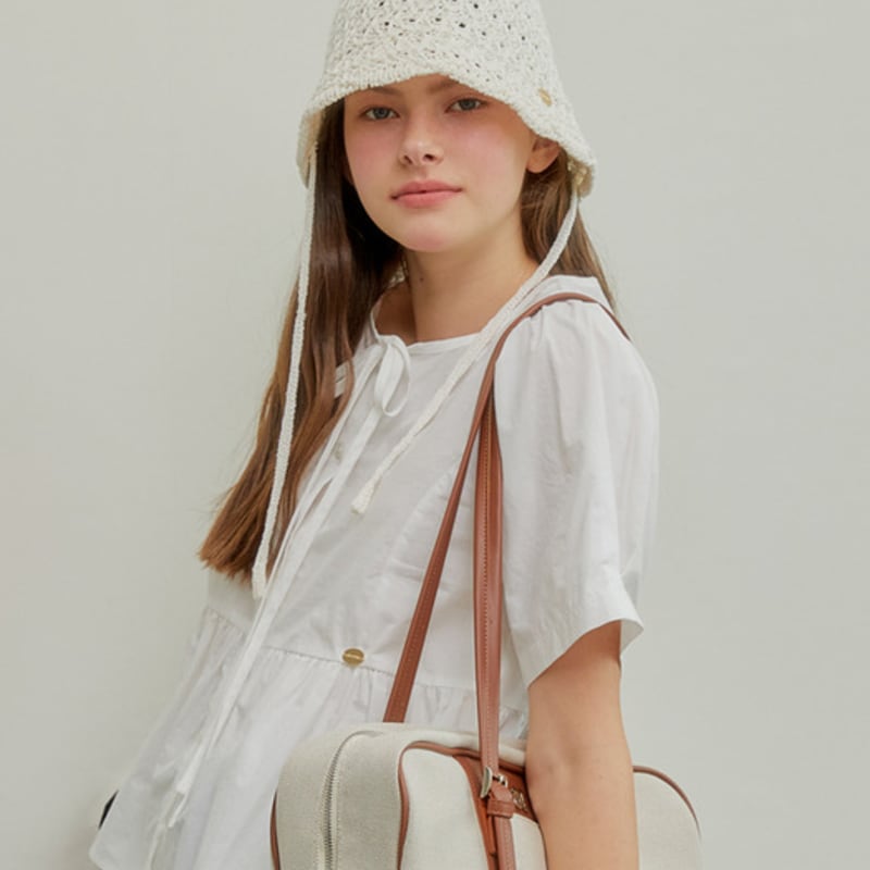 ANOETIC NET BUCKET HAT_IVORY