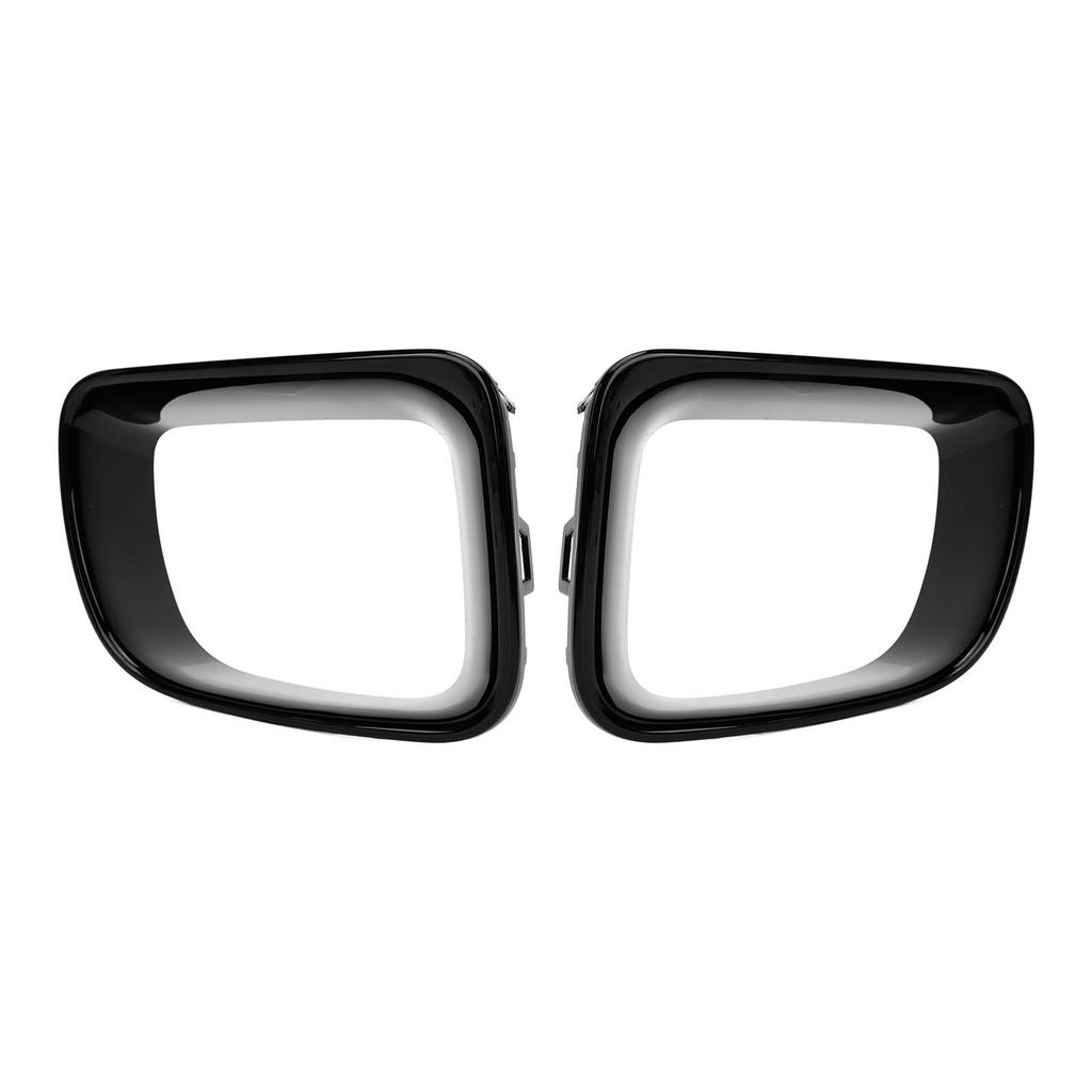 2Pcs Car Front Lower Grille Frame Trim 51119803941 Gloss Black Air Brake Duct Frame For Countryman