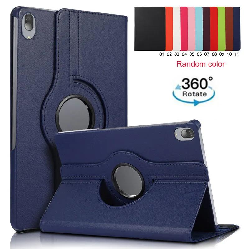 Case for Lenovo Tab P11 Pro 11.5 2nd 11.2 Plus M10 10.1 Plus 10.3 Xiaoxin Pad 10.6 M9 M8 360 Degree Rotating Stand Cover Funda
