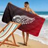 Detroit Red Wings2 Print Beach Towel, Large Soft Quick Dry Towel for Beach Camping Swimming