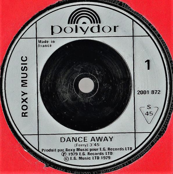 

7inch Record ROXY MUSIC - Dance Away 2001872 Polydor 1979 UK Rock Used