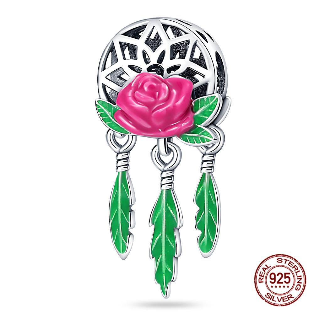 Compatible With Charm Bead Charms Ideal For Authentic Bracelets 100 copper Blue Dream Catcher Beaded Do It Yourself Jewellery Making Womens Gifts