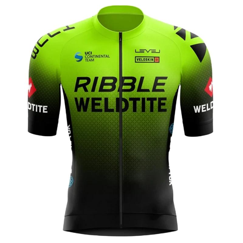 Set Maglia da Ciclismo Estiva 2025 Uomo Abbigliamento Ciclismo Maglie Bici da Strada Completo Pantaloncini con Bretelle da Bicicletta Abbigliamento MTB Maillot Culotte Wear