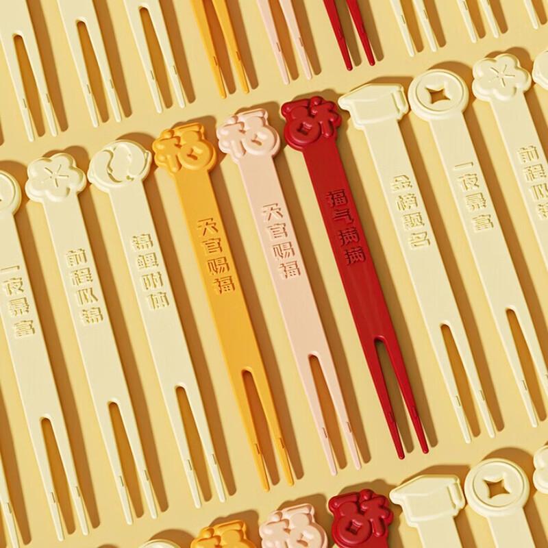 Qiwei Disposable Wooden Fruit and Dessert Picks