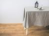 Natural Fabric Tablecloth,100% Pure Linen Solid Color Table Cover,For Kitchen Dining Room Party Holiday Tabletop Decoration