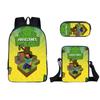 Minecraft Cartoon Game Character Printed Children Large Capacity Backpack