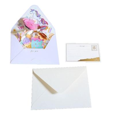 3D Flower Greeting Card Unique Exquisite Designs for Birthday,Thank You,Christmas,New Year with Envelope Message Card