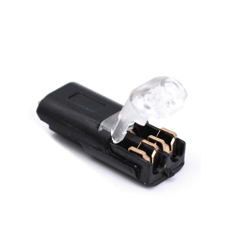 Universal Auto Quick Wire Connector 2 Pin Type Electric Cable Plug Waterproof Solderless Multifunction Connector Car Accessories