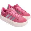 Adidas Grand Court Platform Bequeme Weiche Low-Top Tennisschuhe Damen Sneaker Rosa KI5138