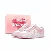 Dunk Slip Resistant Cushioning Abrasion Resistant Low Top Skateboard Shoes Unisex Pink FB9109-125(Team1785-)