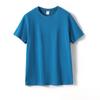 T-shirt da Uomo Girocollo Manica Corta 180g Cotone - Colore Unico Bianca per Stampa Logo Fai-da-te