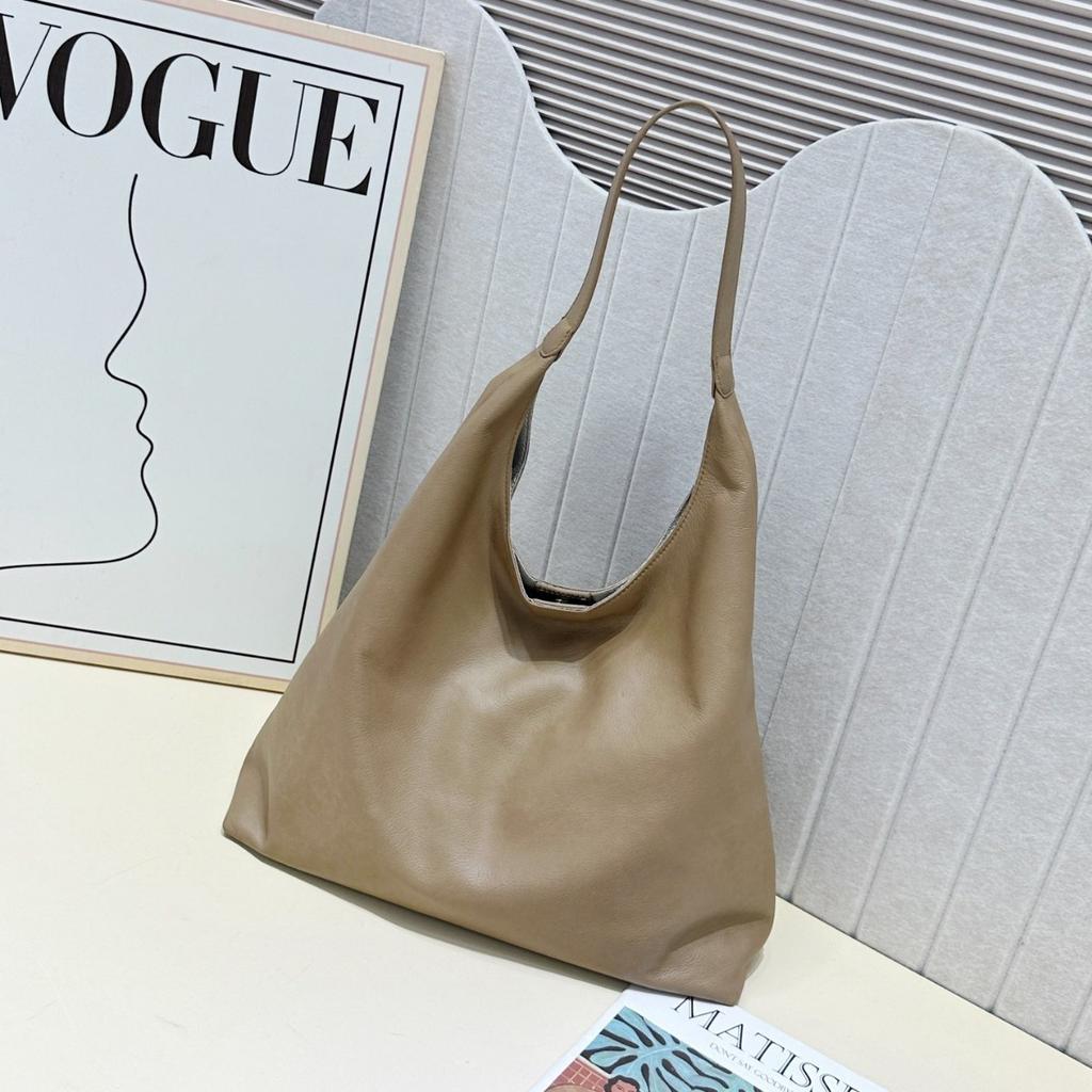 Leather Women'S Bags, High-End Light Luxury Commuting Versatile Bags, Large-Capacity Underarm Bags, Shoulder Bags, Messenger Bags, Tote Bags.