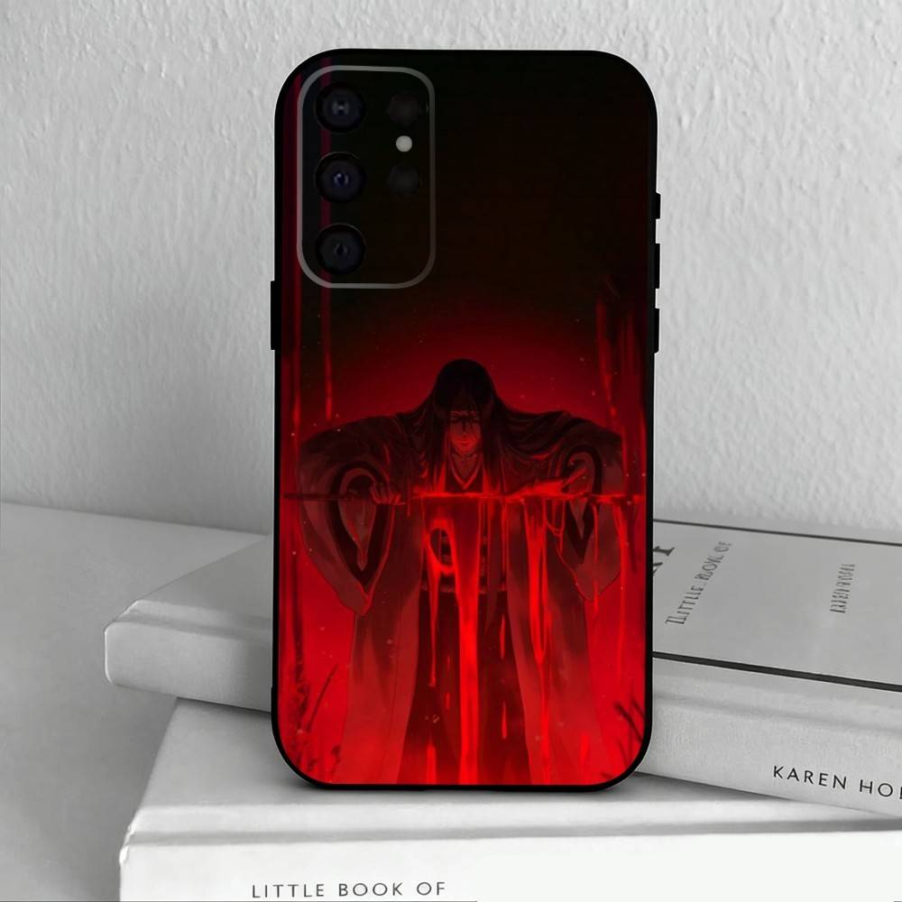 Etui Na Telefon R-Retsu Unohana B-Bleachs Dla Samsung S25,24,23,22,30,21,10,9,Ultra,Plus,Lite,FE,4,5 G Miękkie Czarne Etui