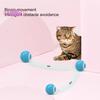 1 Set Katze Ball Spielzeug Tragen-beständig Interaktive Elektrische Katze Spielzeug Lustige Selbst-moving Rolling Ball Haustier Versorgung