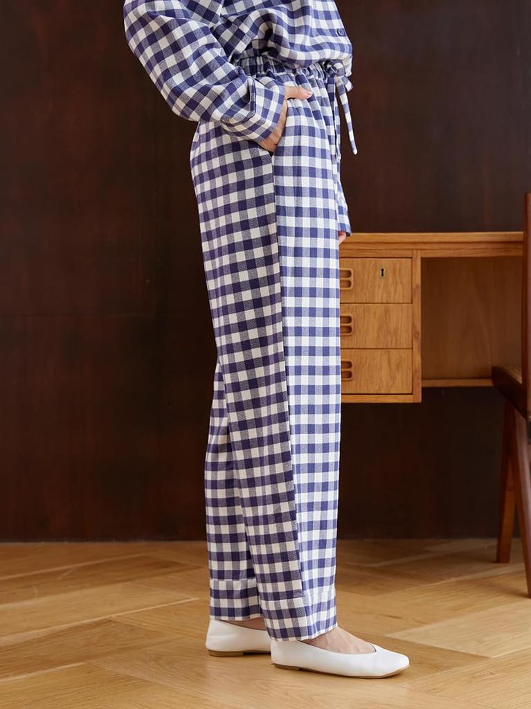 Gelato Pique Check Long Pants PWFP245286PNKF