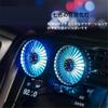 AUSTYLCO Car Fan with USB Port, Car Fan, Double Headed Car Fan, Tabletop/Car Fan,