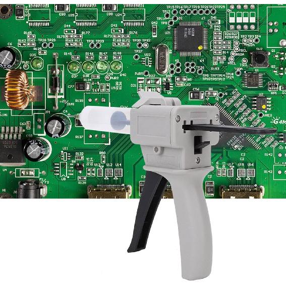 

30ml Dispenser Glue Gun Plastic Manual Single Tube Handle Tool fPremium Hot Glue Sticks Gun Best Large Glue Gun for Quick Home Repairs Arts Crafts