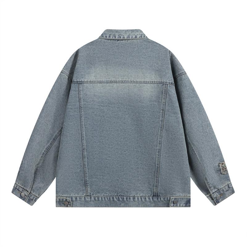 2025 Primăvară Jachete Denim Bărbați Jachetă Scurtă Toamnă Cowboy Bărbați Casual Slim Ușoară Cowgirl Spălat Y2K Rock Coreea Jachete la Modă