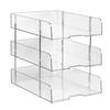 Acrylic Desktop File Organizer Rack