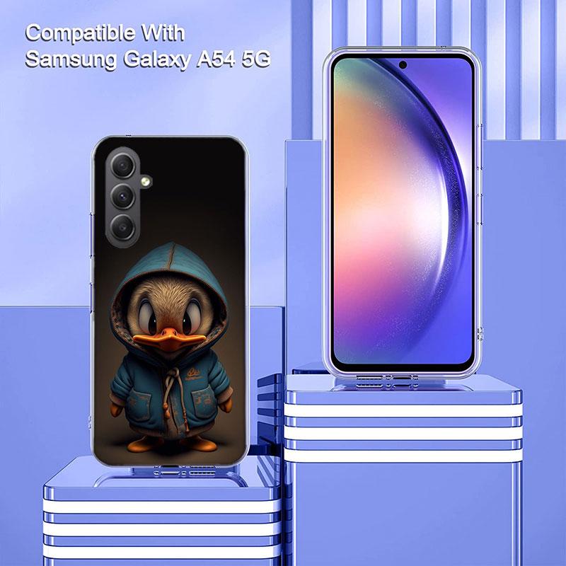 Monkey Frog Pig Cow Bird Cat Animal Phone Case for Samsung A16 A26 A36 A56 A17 A37 A57 A07 A06 A02S A03 A04S A05S Galaxy Note 20