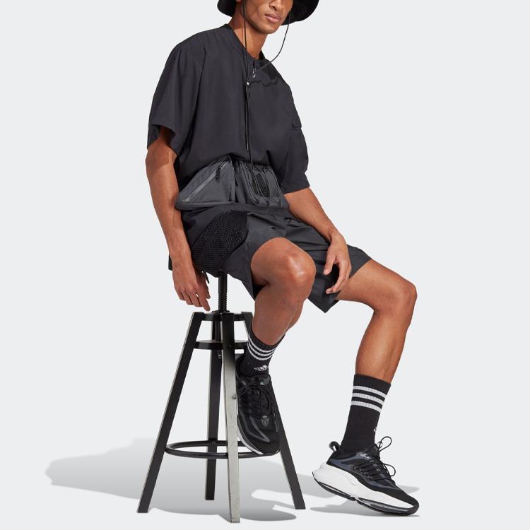 Adidas Q2 Prime Shorts Men Casual Sport Shorts Black IC3729