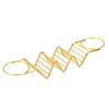 Rose Gold Stainless Steel Taco Holder Set