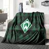 SV Werder Bremen Flannel Blanket, High quality Comfortable for All Seasons, Home Decor, Warmth and Comfort