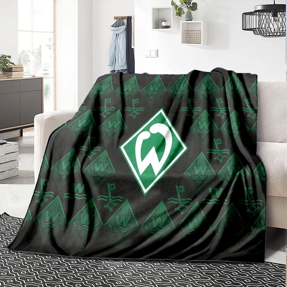 SV Werder Bremen Flannel Blanket, High quality Comfortable for All Seasons, Home Decor, Warmth and Comfort