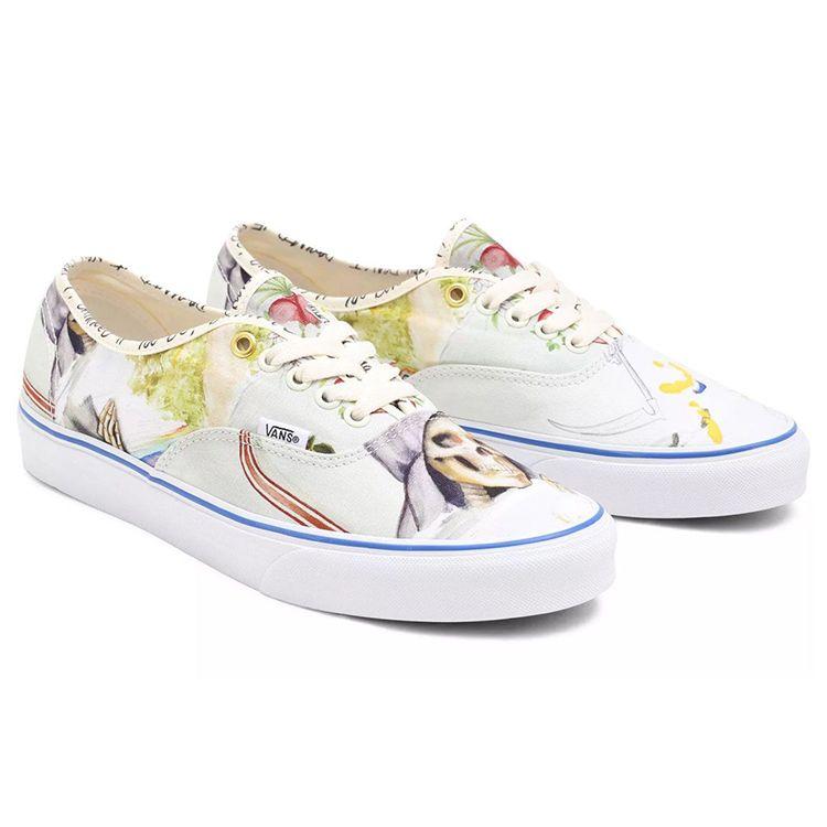 OTW Gallery N. Kostechko x Vans Authentic Allover Print Unisex Sneakers Multi-Color VN0A5HZS9FX
