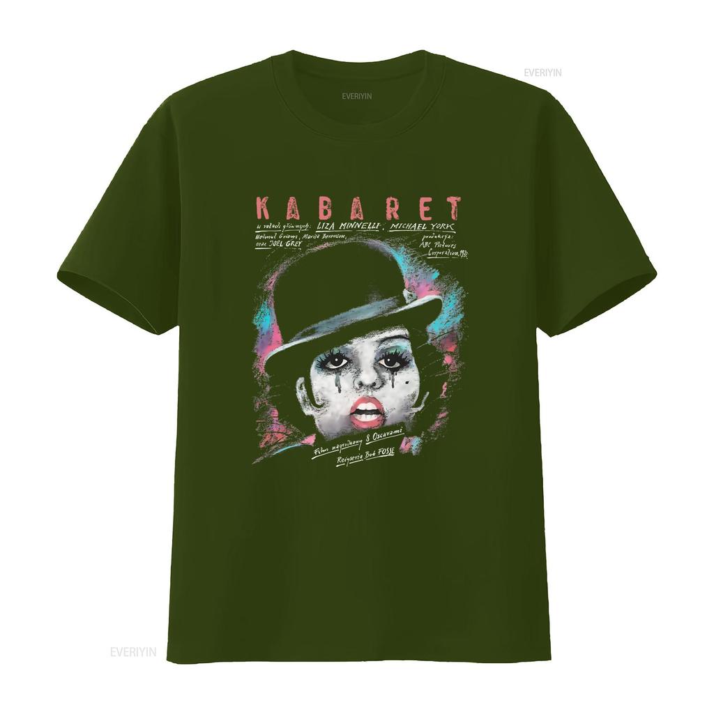 1972 Cabaret Liza Minnelli Polish Movie Poster Inspired T Shirt Bob Fosse Kabaret Design Unique Vintage Film Art Print Vintage