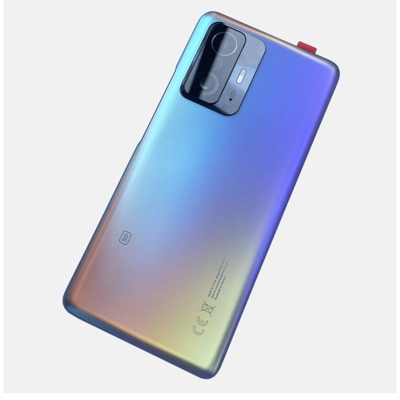 Kameraobjektiv+ Akkuabdeckung Für Xiaomi Mi 11T Gehäuseboden Für Xiaomi Mi 11T Pro Rückseite Gehäuseboden Mit Klebstoff
