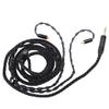 IEM Cable Fit for SE535 SE846 Earphone 16 Core Silver Plated OFC Earphone Cord MMCX To 3.5mm Cable