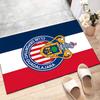 USA FC Polyester Carpet, Soft Indoor Mat for Office Chair, Living Room, Computer Desk - Decorative Home Office Rug Design