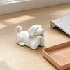 3D Printed Dog Figurine Cute Puppy Figures Small Animal Figurines Realistic Detailed Puppy