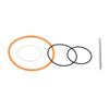 Rotary Tumbler Replacement Rubber Roller Belt Jewelry Polisher Seal Bucket Lid Kt6808 Finishing Machine Repair Accessory