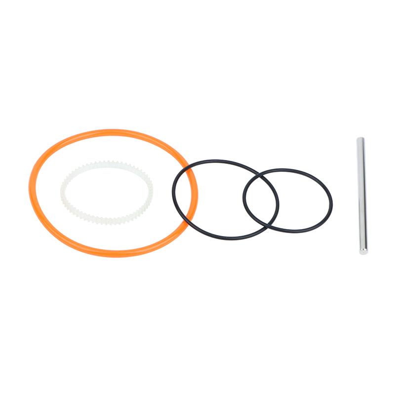 Rotary Tumbler Replacement Rubber Roller Belt Jewelry Polisher Seal Bucket Lid Kt6808 Finishing Machine Repair Accessory