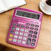 12 Digits Electronic Calculator Professional Calculator Dual Power Supply Calculator for Home Office Financial Accounting Tools