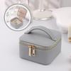 Minimalist Leather Jewelry Organizer With Multiple Compartments For Travel And Gift Giving