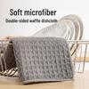 Absorbent Lint-Free Waffle Weave Dishcloth: Non-Stick, Easy Clean, Perfect for Kitchen, Table & Dishwashing