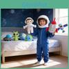 Space Monkey Plush Set With Interactive Toy For Family Role Play And Cuddle