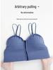 Trendy Zipper Back Tank Top with Chest Pads - Women's Bandeau Bra