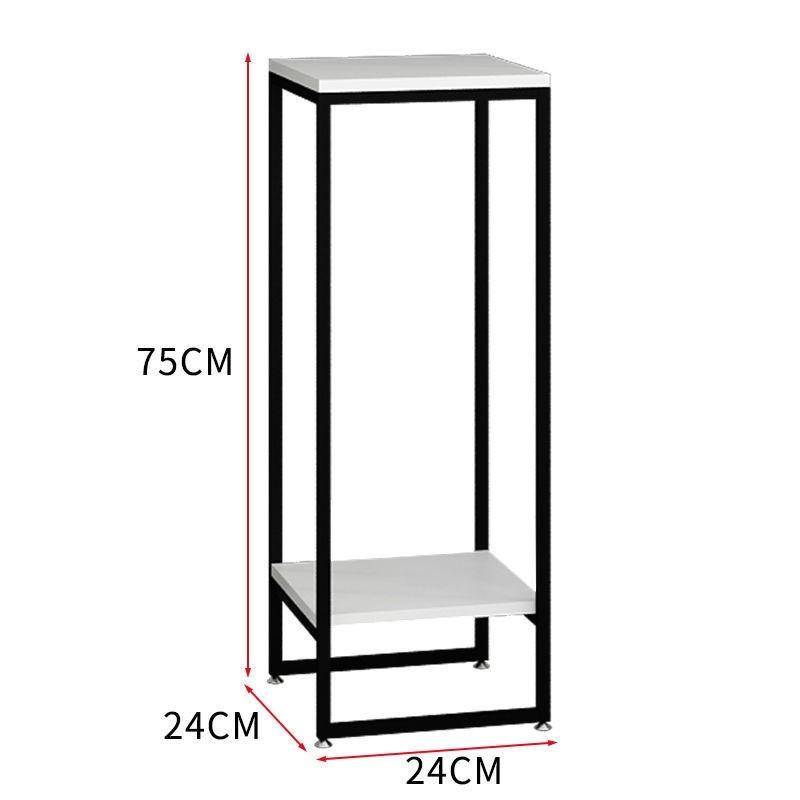 Nordic Flower Stand Iron Display Shelf Luxury Simple Modern Living Room Indoor Plant Rack Stand Storage Shelf