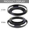 Metal Screw-in Lens Hood Hollow Out for Camera 39mm Lens Hood