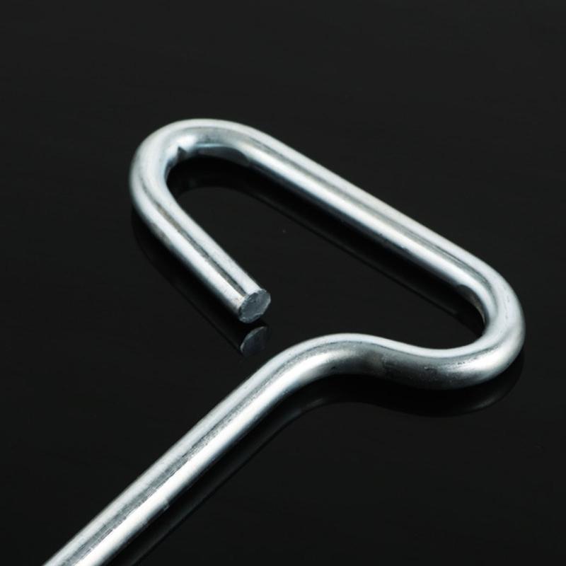 Universals Ice Anchors Tool Camping Tent Threaded Peg Portable Ice Shelter Stake Nails Practical Ice Anchors Tool Drill