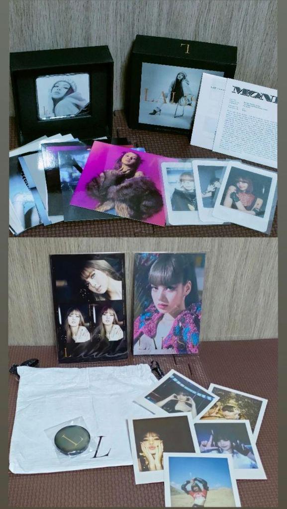 [USED] BLACKPINK LALISA Album Bonus Trading Card