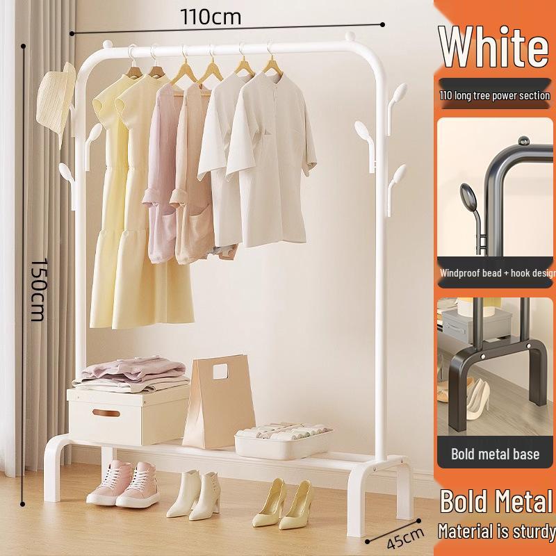 Premium Folding Indoor Clothes Drying Rack for Balcony & Bedroom