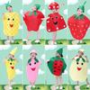 Kids Costumes Adorable Fruit & Vegetable Outfits for Boys & Girls - Strawberry Grape & Assorted Designs for Stage Performances