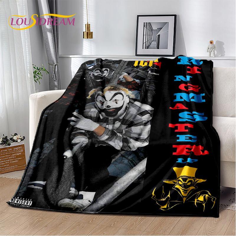 Rap Metal Insane Clown Posse Icp Juggalo Soft Flannel Blanket for Bed Bedroom Sofa Picnic,Throw Blanket for Cover Outdoors Gifts