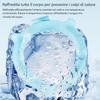 Cooling Neck Ring Reusable Cooling Neck Wrap Ice Scarf For Gym Hiking Beach Outdoor Blue less